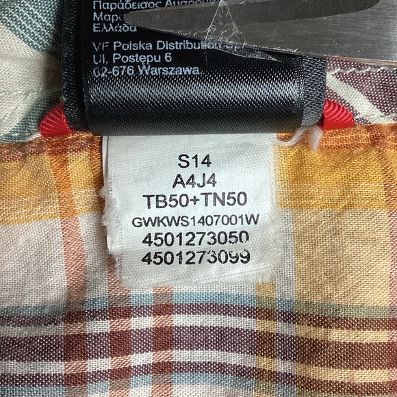 The North Face Distressed Fishing Shirt Plaid Western Cowboy - Picture 12 of 13